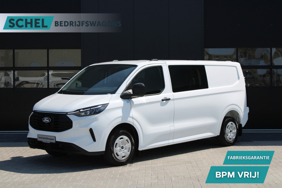 Ford Transit Custom 320 2.0 TDCI L2H1 Trend DC 136pk - Carplay - Android - Camera - Trekhaak - LED koplampen - Stoel + Stuurverwarming - Rijklaar Ford Transit Custom 320 2.0 TDCI L2H1 Trend DC 136pk - Carplay - Android - Camera - Trekhaak - LED koplampen - Stoel + Stuurverwarming - Rijklaar