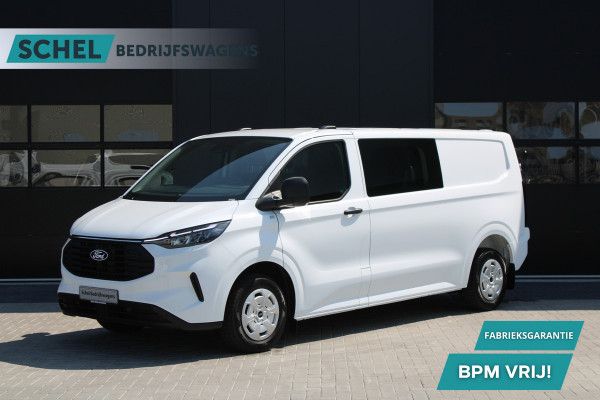 Ford Transit Custom 320 2.0 TDCI L2H1 Trend DC 136pk - Carplay - Android - Camera - Trekhaak - LED koplampen - Stoel + Stuurverwarming - Rijklaar Ford Transit Custom 320 2.0 TDCI L2H1 Trend DC 136pk - Carplay - Android - Camera - Trekhaak - LED koplampen - Stoel + Stuurverwarming - Rijklaar