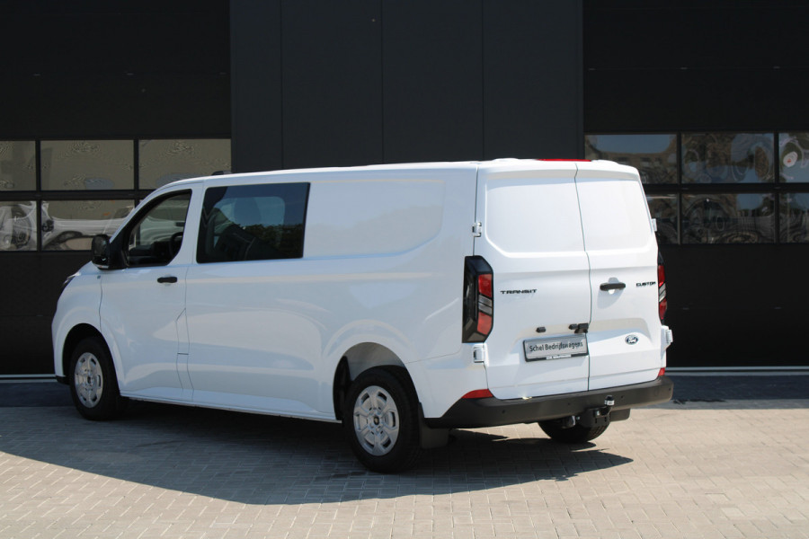 Ford Transit Custom 320 2.0 TDCI L2H1 Trend DC 136pk - Carplay - Android - Camera - Trekhaak - LED koplampen - Stoel + Stuurverwarming - Rijklaar Ford Transit Custom 320 2.0 TDCI L2H1 Trend DC 136pk - Carplay - Android - Camera - Trekhaak - LED koplampen - Stoel + Stuurverwarming - Rijklaar