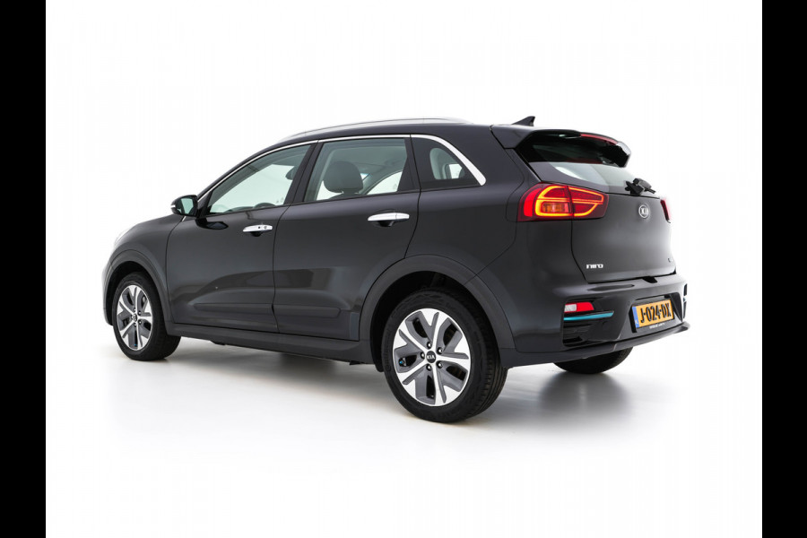 Kia e-Niro DynamicLine 64 kWh [ 3-Fase ] {SOH-100%} (INCL-BTW)  Aut. *LEATHER-FABRIC | NAVI-FULLMAP | AMBIENT-LIGHT | DAB+ | ADAPTIVE-CRUISE | CAMERA | HEATED-COMFORTSEATS | KEYLESS | DIGI-COCKPIT | SHIFT-PADDLES | CARPLAY | 17"ALU*