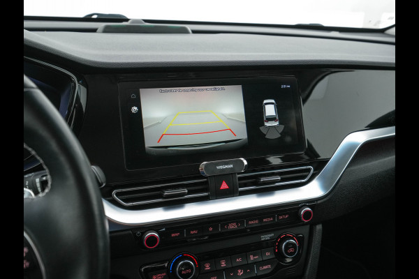 Kia e-Niro DynamicLine 64 kWh [ 3-Fase ] {SOH-100%} (INCL-BTW)  Aut. *LEATHER-FABRIC | NAVI-FULLMAP | AMBIENT-LIGHT | DAB+ | ADAPTIVE-CRUISE | CAMERA | HEATED-COMFORTSEATS | KEYLESS | DIGI-COCKPIT | SHIFT-PADDLES | CARPLAY | 17"ALU*