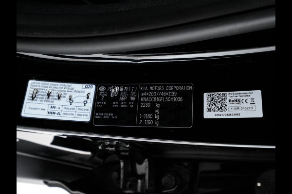 Kia e-Niro DynamicLine 64 kWh [ 3-Fase ] {SOH-100%} (INCL-BTW)  Aut. *LEATHER-FABRIC | NAVI-FULLMAP | AMBIENT-LIGHT | DAB+ | ADAPTIVE-CRUISE | CAMERA | HEATED-COMFORTSEATS | KEYLESS | DIGI-COCKPIT | SHIFT-PADDLES | CARPLAY | 17"ALU*
