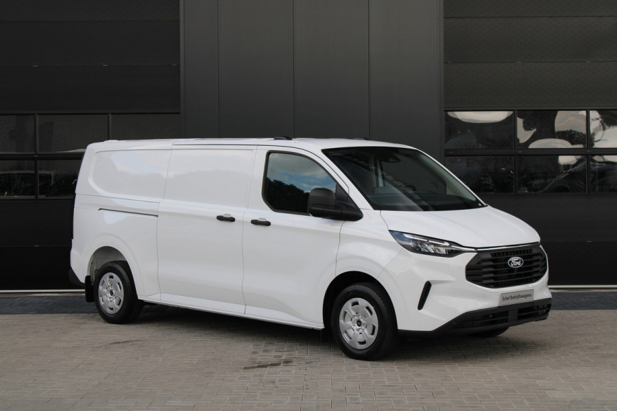 Ford Transit Custom 320 2.0 TDCI L2H1 Trend 170pk - Achterklep - Carplay - Android - LED koplampen - Stoelverwarming - 70l tank - Rijklaar Ford Transit Custom 320 2.0 TDCI L2H1 Trend 170pk - Achterklep - Carplay - Android - LED koplampen - Stoelverwarming - 70l tank - Rijklaar
