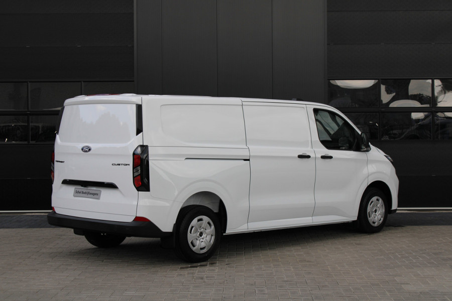 Ford Transit Custom 320 2.0 TDCI L2H1 Trend 170pk - Achterklep - Carplay - Android - LED koplampen - Stoelverwarming - 70l tank - Rijklaar Ford Transit Custom 320 2.0 TDCI L2H1 Trend 170pk - Achterklep - Carplay - Android - LED koplampen - Stoelverwarming - 70l tank - Rijklaar