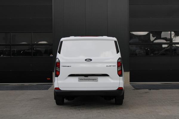 Ford Transit Custom 320 2.0 TDCI L2H1 Trend 170pk - Achterklep - Carplay - Android - LED koplampen - Stoelverwarming - 70l tank - Rijklaar Ford Transit Custom 320 2.0 TDCI L2H1 Trend 170pk - Achterklep - Carplay - Android - LED koplampen - Stoelverwarming - 70l tank - Rijklaar