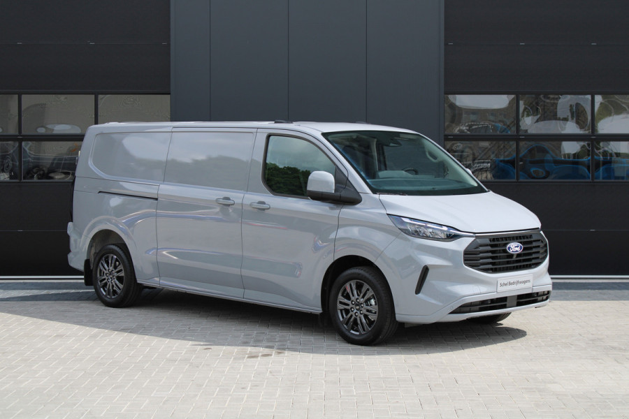 Ford Transit Custom 320 2.0 TDCI L2H1 Limited 150pk - 2x Schuifdeur - Adaptive Cruise - Verwarmd stuur - Blind spot - Navigatie - Camera - Draadloos Ford Transit Custom 320 2.0 TDCI L2H1 Limited 150pk - 2x Schuifdeur - Adaptive Cruise - Verwarmd stuur - Blind spot - Navigatie - Camera - Draadloos