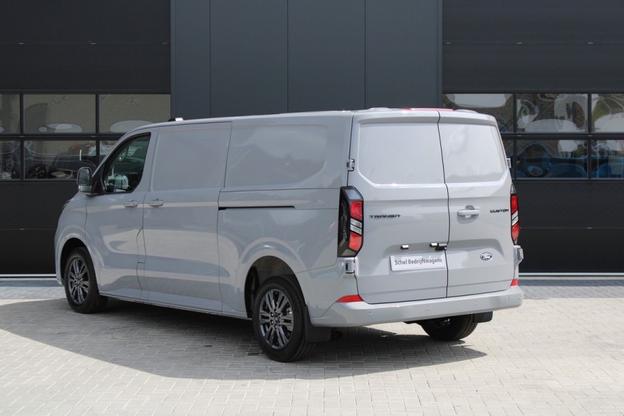 Ford Transit Custom 320 2.0 TDCI L2H1 Limited 150pk - 2x Schuifdeur - Adaptive Cruise - Verwarmd stuur - Blind spot - Navigatie - Camera - Draadloos Ford Transit Custom 320 2.0 TDCI L2H1 Limited 150pk - 2x Schuifdeur - Adaptive Cruise - Verwarmd stuur - Blind spot - Navigatie - Camera - Draadloos