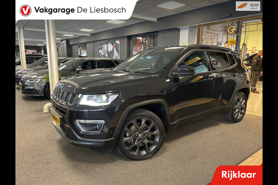 Jeep Compass 4xe 240 Plug-in Hybrid Electric S / Alpine / stoel en stuur verwarming / trekhaak / leder Jeep Compass 4xe 240 Plug-in Hybrid Electric S / Alpine / stoel en stuur verwarming / trekhaak / leder