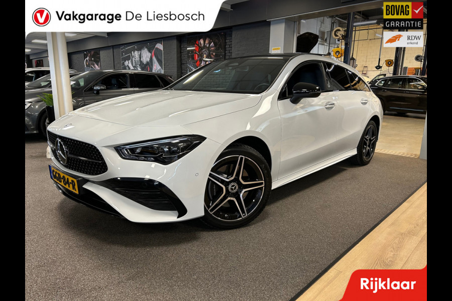 Mercedes-Benz CLA-Klasse Shooting Brake 250 e Star Edition AMG Line Plus / facelift / Burmester / Panorama-dak / camera / Led