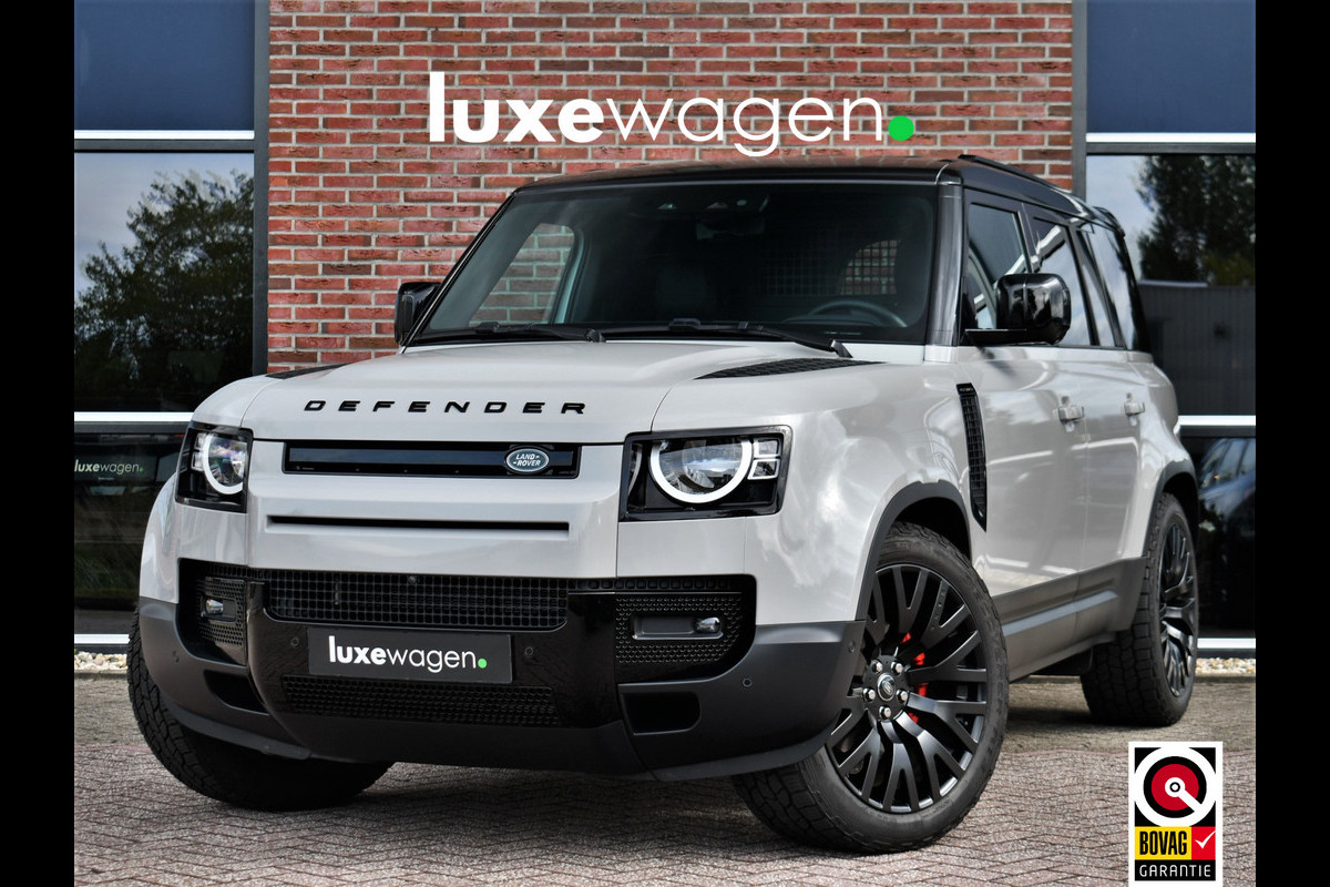 Land Rover Defender 110 3.0 D250 Luchtv Trekh ACC 22inch Yulong-grey BPM-vrij Land Rover Defender 110 3.0 D250 Luchtv Trekh ACC 22inch Yulong-grey BPM-vrij