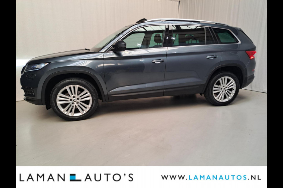 Škoda Kodiaq 1.5 TSI 150pk DSG Business Edition Aut. | Pano Open Dak Leder/Alcantara CarPlay Canton 19" Sirius LMV ECC Navi LED ACC Camera Me