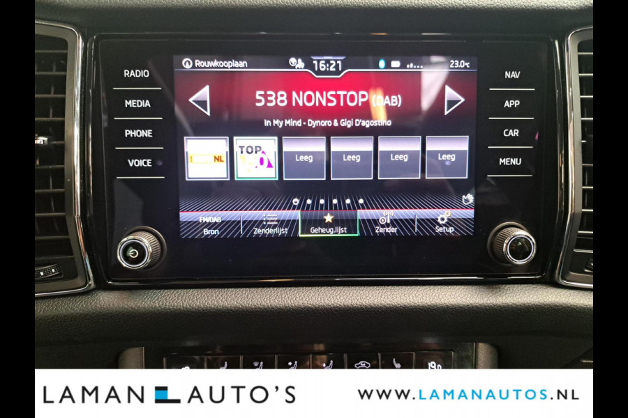 Škoda Kodiaq 1.5 TSI 150pk DSG Business Edition Aut. | Pano Open Dak Leder/Alcantara CarPlay Canton 19" Sirius LMV ECC Navi LED ACC Camera Me