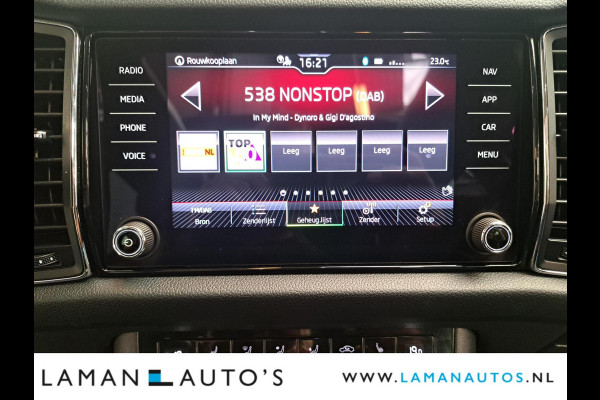 Škoda Kodiaq 1.5 TSI 150pk DSG Business Edition Aut. | Pano Open Dak Leder/Alcantara CarPlay Canton 19" Sirius LMV ECC Navi LED ACC Camera Me
