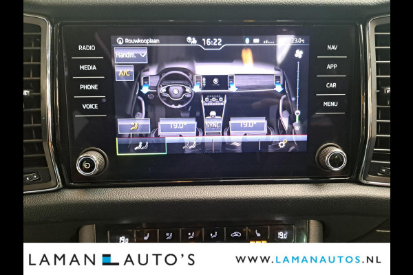 Škoda Kodiaq 1.5 TSI 150pk DSG Business Edition Aut. | Pano Open Dak Leder/Alcantara CarPlay Canton 19" Sirius LMV ECC Navi LED ACC Camera Me