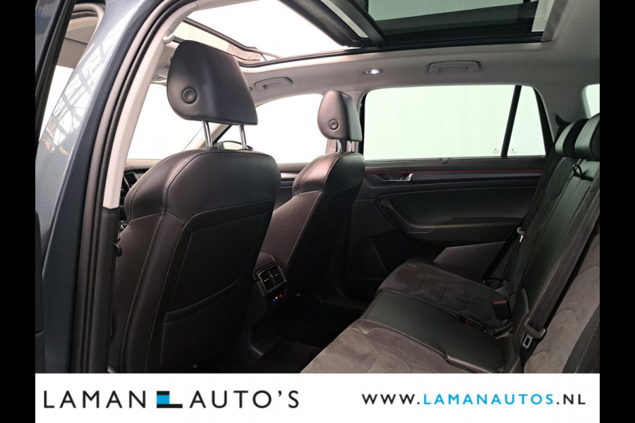Škoda Kodiaq 1.5 TSI 150pk DSG Business Edition Aut. | Pano Open Dak Leder/Alcantara CarPlay Canton 19" Sirius LMV ECC Navi LED ACC Camera Me