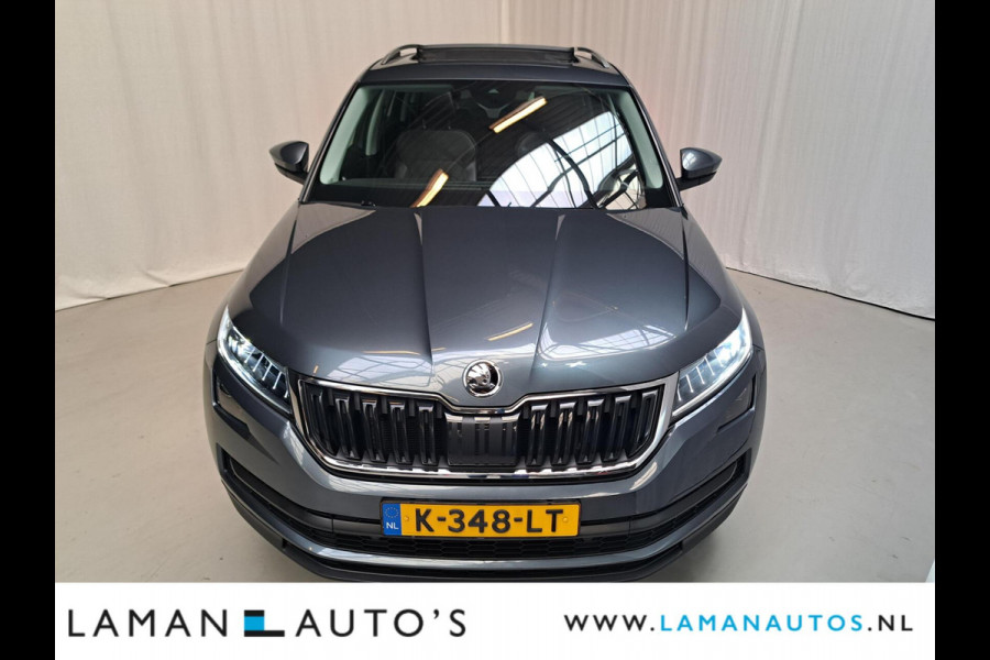 Škoda Kodiaq 1.5 TSI 150pk DSG Business Edition Aut. | Pano Open Dak Leder/Alcantara CarPlay Canton 19" Sirius LMV ECC Navi LED ACC Camera Me