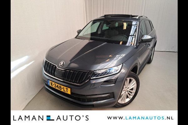 Škoda Kodiaq 1.5 TSI 150pk DSG Business Edition Aut. | Pano Open Dak Leder/Alcantara CarPlay Canton 19" Sirius LMV ECC Navi LED ACC Camera Me