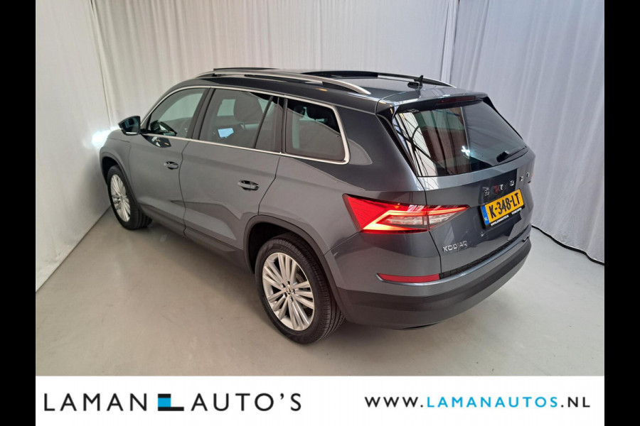 Škoda Kodiaq 1.5 TSI 150pk DSG Business Edition Aut. | Pano Open Dak Leder/Alcantara CarPlay Canton 19" Sirius LMV ECC Navi LED ACC Camera Me