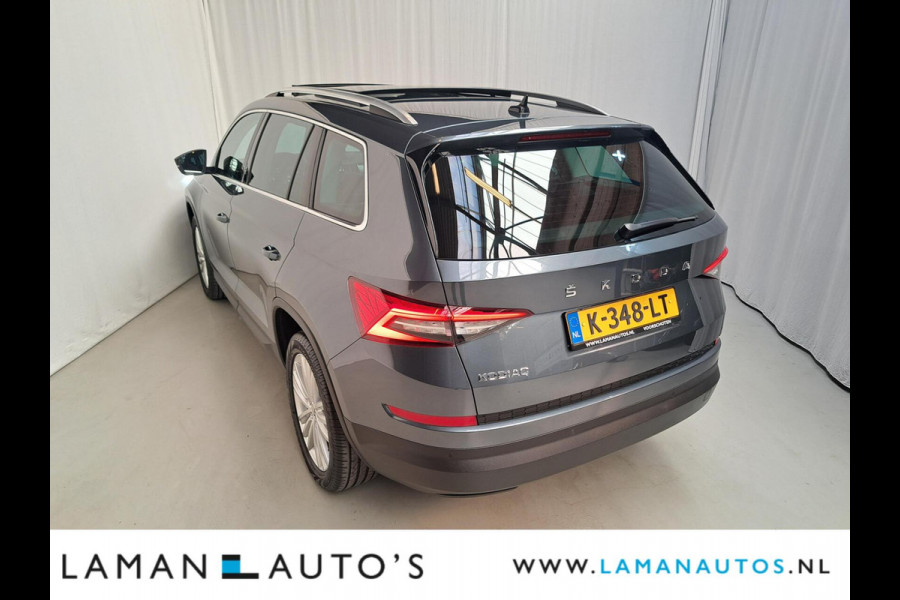 Škoda Kodiaq 1.5 TSI 150pk DSG Business Edition Aut. | Pano Open Dak Leder/Alcantara CarPlay Canton 19" Sirius LMV ECC Navi LED ACC Camera Me