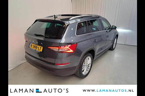 Škoda Kodiaq 1.5 TSI 150pk DSG Business Edition Aut. | Pano Open Dak Leder/Alcantara CarPlay Canton 19" Sirius LMV ECC Navi LED ACC Camera Me