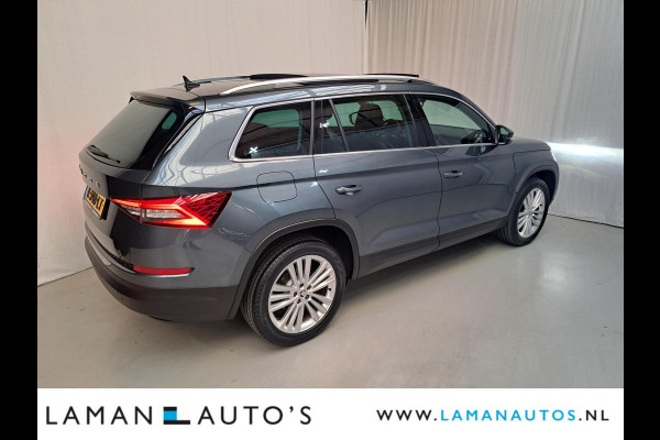 Škoda Kodiaq 1.5 TSI 150pk DSG Business Edition Aut. | Pano Open Dak Leder/Alcantara CarPlay Canton 19" Sirius LMV ECC Navi LED ACC Camera Me