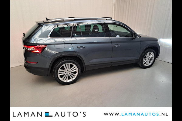 Škoda Kodiaq 1.5 TSI 150pk DSG Business Edition Aut. | Pano Open Dak Leder/Alcantara CarPlay Canton 19" Sirius LMV ECC Navi LED ACC Camera Me