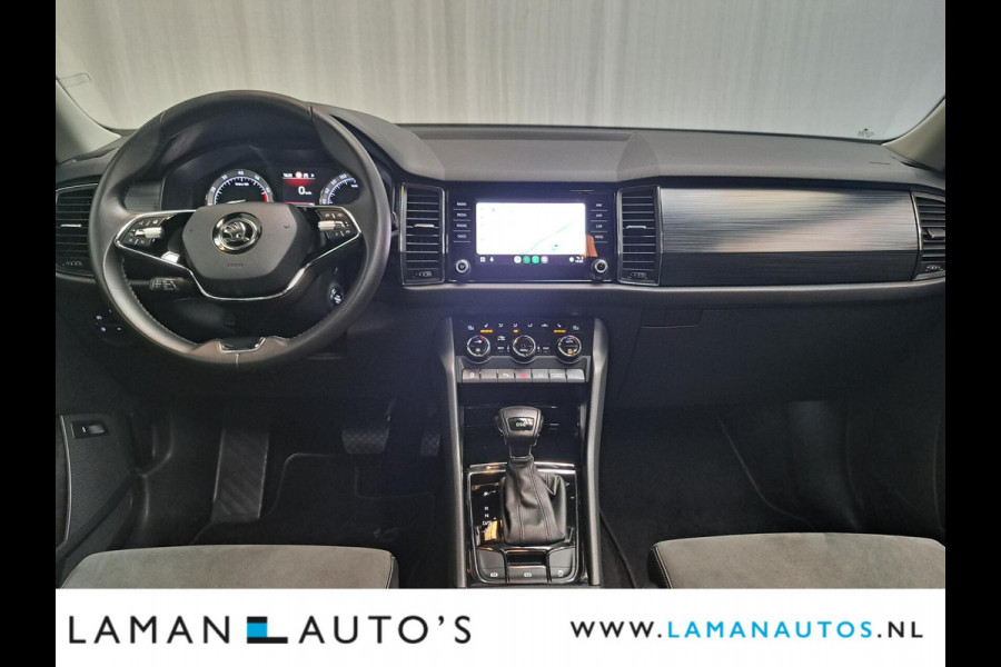 Škoda Kodiaq 1.5 TSI 150pk DSG Business Edition Aut. | Pano Open Dak Leder/Alcantara CarPlay Canton 19" Sirius LMV ECC Navi LED ACC Camera Me