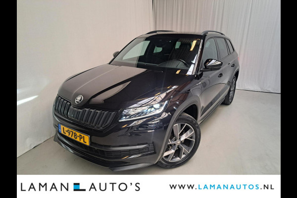 Škoda Kodiaq 1.5 TSI 150pk DSG Sportline Business Aut. | Virtual Leder/Alcantara CarPlay Canton 19" Triglav LMV ECC Navi LED ACC Camera Trekh