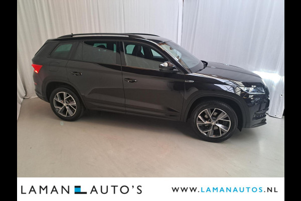 Škoda Kodiaq 1.5 TSI 150pk DSG Sportline Business Aut. | Virtual Leder/Alcantara CarPlay Canton 19" Triglav LMV ECC Navi LED ACC Camera Trekh