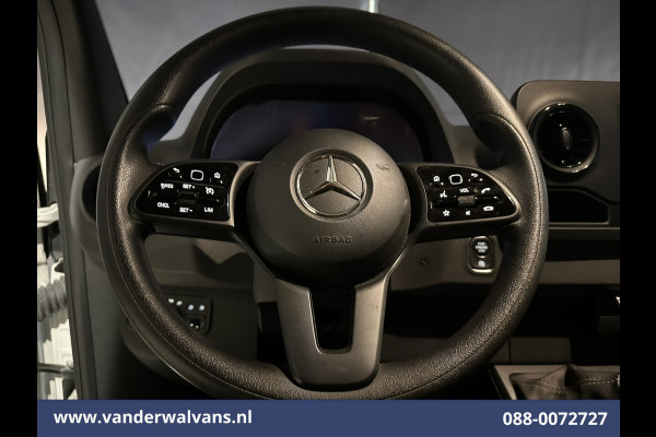 Mercedes-Benz Sprinter 315 CDI 150pk L3H2 Euro6 Airco | 360 Graden Camera | Navigatie | Apple Carplay | Android Auto | Cruisecontrol, Chauffeursstoel, Trekhaak, Stoelverwarming, 270 Gr. achterdeuren, Bijrijdersbank, Parkeersensoren