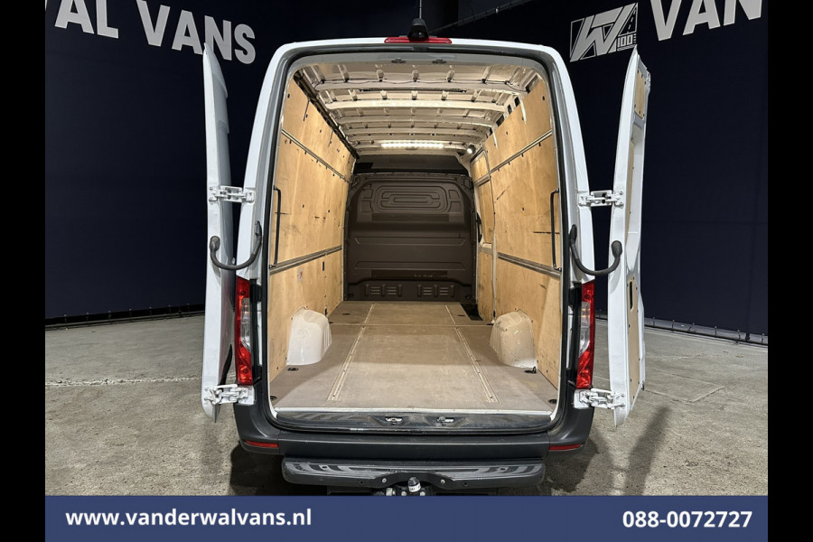 Mercedes-Benz Sprinter 315 CDI 150pk L3H2 Euro6 Airco | 360 Graden Camera | Navigatie | Apple Carplay | Android Auto | Cruisecontrol, Chauffeursstoel, Trekhaak, Stoelverwarming, 270 Gr. achterdeuren, Bijrijdersbank, Parkeersensoren