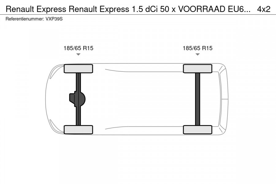 Renault Express Renault Express 1.5 dCi 50 x VOORRAAD EU6 GROOT NAVI AIRCO CRUISE CONTROL PDC