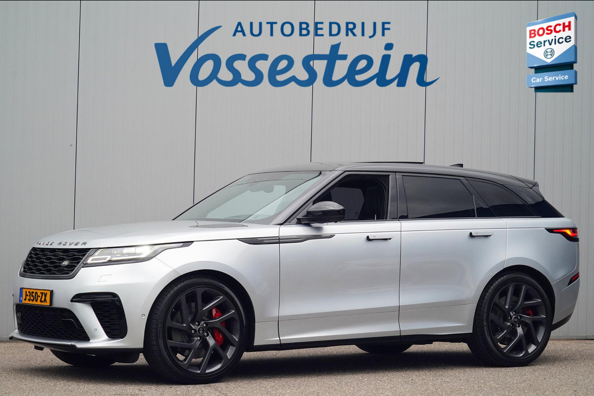 Land Rover Range Rover Velar 5.0 V8 SVAutobiography Dynamic Edition / 96dkm NAP / 360 Camera / Head-Up / Trekhaak / Meridian Sound Land Rover Range Rover Velar 5.0 V8 SVAutobiography Dynamic Edition / 96dkm NAP / 360 Camera / Head-Up / Trekhaak / Meridian Sound