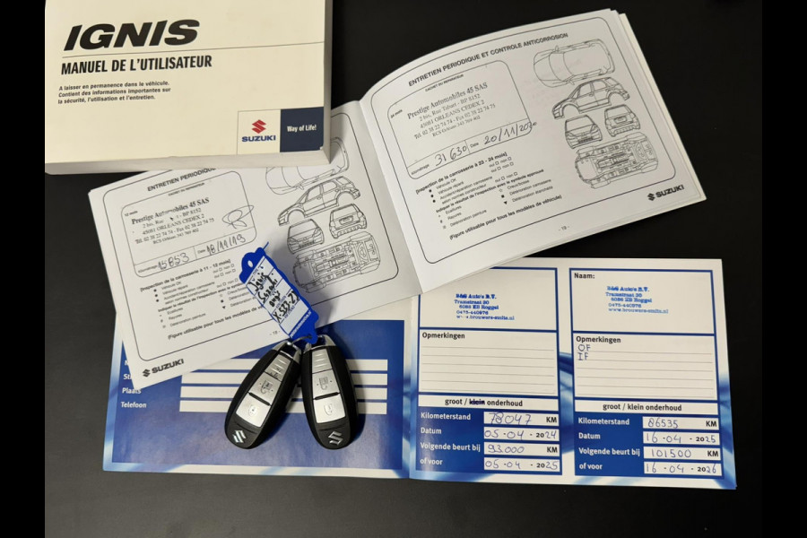 Suzuki Ignis 1.2 Smart Hybrid Select Cruise control Climate control Carplay Navi Stoelverwarming Airco Bleutooth Keyless