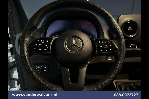 Mercedes-Benz Sprinter 316 CDI 163pk L3H2 Euro6 Airco | Camera | Apple Carplay | Cruisecontrol Android Auto, Chauffeursstoel, Stoelverwarming, 270gr. Achterdeuren, Bijrijdersbank