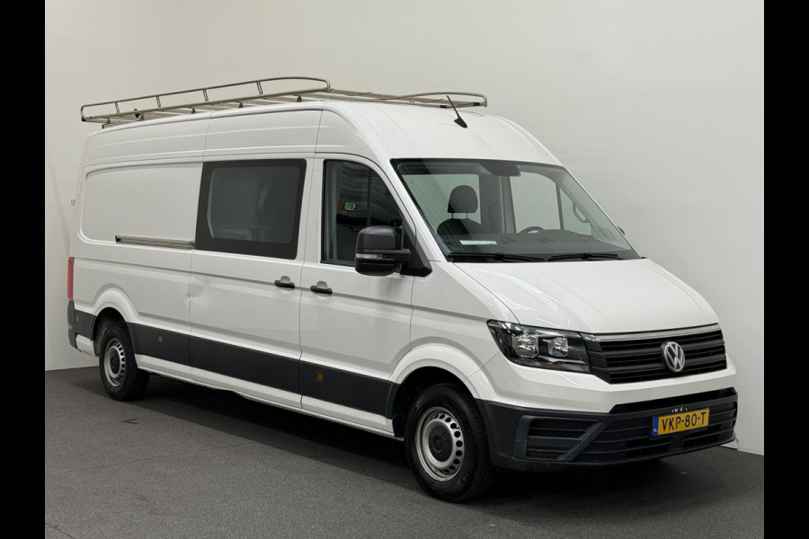 Volkswagen Crafter 35 2.0 TDI L4H3 Dubbele Cabine Automaat Navi Airco Cruise Control Imperiaal&Ladder Trekhaak Volkswagen Crafter 35 2.0 TDI L4H3 Dubbele Cabine Automaat Navi Airco Cruise Control Imperiaal&Ladder Trekhaak
