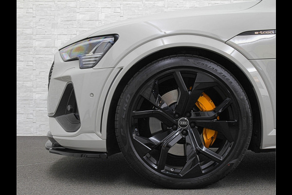 Audi e-tron Sportback S 503pk RS-Seats | 360 Camera | ACC | B&O | Panorama | Luchtvering | Head-Up | Camera-Spiegels | Keyless-Entry | SiamBeige Metallic | Trekhaak | ISO-Glas | 4-Zone Clima | Matrix-LED | Carplay | Rijklaar incl. BOVAG garantie | Black-Optic | Stuur-Verwarming | Sfeerverlichting |