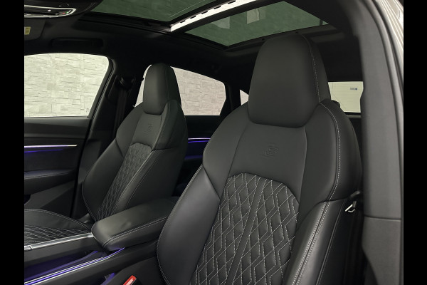 Audi e-tron Sportback S 503pk RS-Seats | 360 Camera | ACC | B&O | Panorama | Luchtvering | Head-Up | Camera-Spiegels | Keyless-Entry | SiamBeige Metallic | Trekhaak | ISO-Glas | 4-Zone Clima | Matrix-LED | Carplay | Rijklaar incl. BOVAG garantie | Black-Optic | Stuur-Verwarming | Sfeerverlichting |