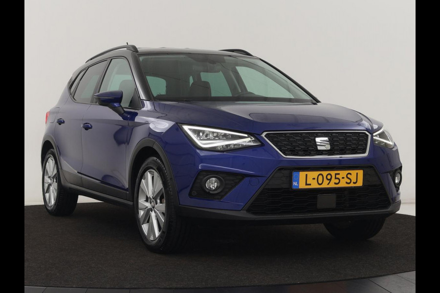 Seat Arona 1.0 TSI Style Business Intense Plus | Carplay | Camera | Adaptive cruise | Climate control | Stoelverwarming | Navigatie | Full LED | Virtual Cockpit | Getint glas
