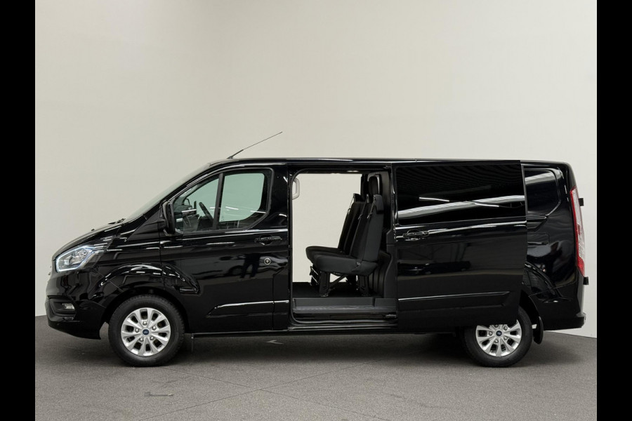 Ford Transit Custom 300 2.0 TDCI L2H1 Limited Dubbele cabine Navi Airco 2 Schuifdeuren Trekhaak PDC Camera Carplay DAB Ford Transit Custom 300 2.0 TDCI L2H1 Limited Dubbele cabine Navi Airco 2 Schuifdeuren Trekhaak PDC Camera Carplay DAB
