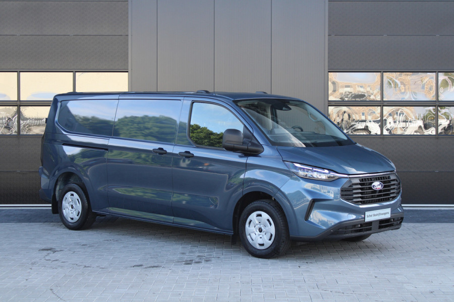 Ford Transit Custom 320 2.0 TDCI L2H1 Trend 136pk - 2x Schuifdeur - Carplay - Android - Camera - Trekhaak - Stoelverwarming -70l tank - Rijklaar