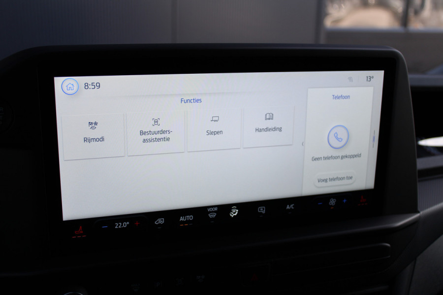 Ford Transit Custom 320 2.0 TDCI L2H1 Trend 136pk - 2x Schuifdeur - Carplay - Android - Camera - Trekhaak - Stoelverwarming -70l tank - Rijklaar