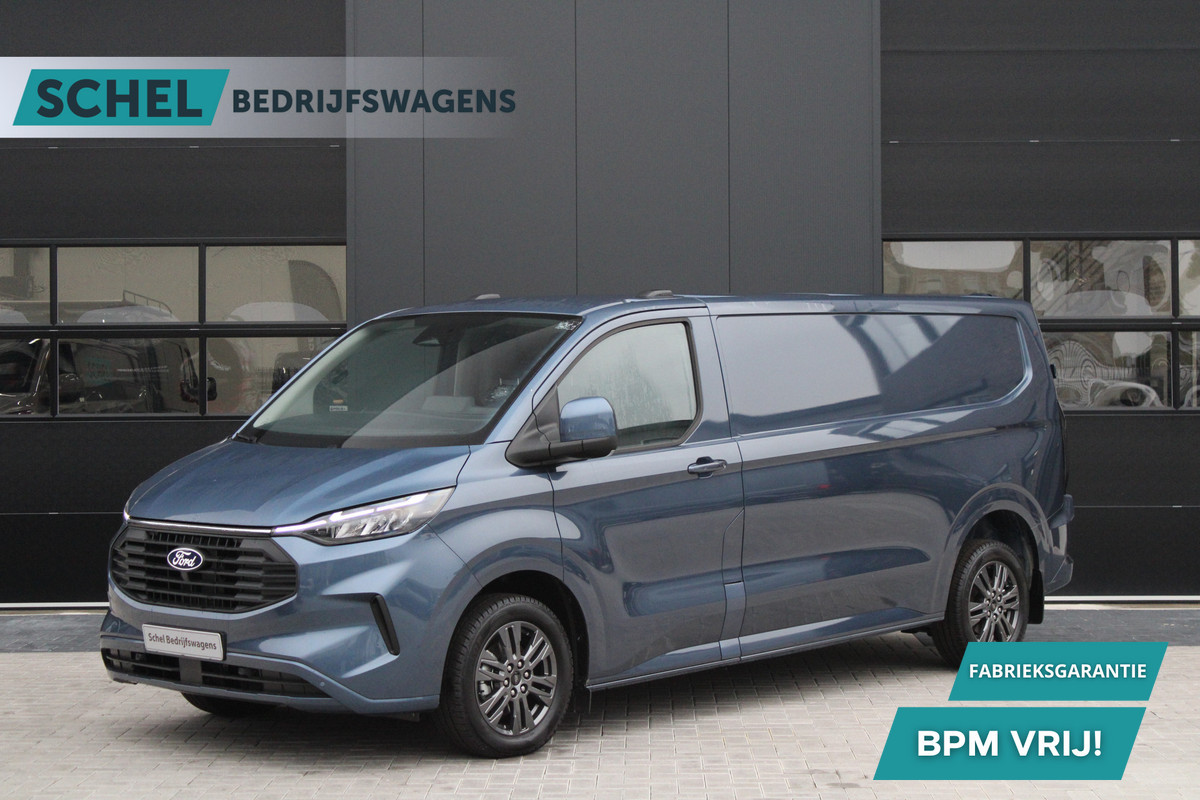 Ford Transit Custom 320 2.0 TDCI L2H1 Limited 170pk - Adaptive Cruise - Blind spot - Navigatie - Camera - Draadloos laden - Stoelverwarming - Rijkla Ford Transit Custom 320 2.0 TDCI L2H1 Limited 170pk - Adaptive Cruise - Blind spot - Navigatie - Camera - Draadloos laden - Stoelverwarming - Rijkla