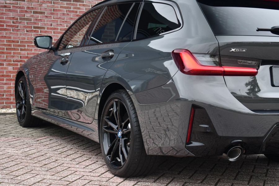 BMW 3 Serie Touring 330e xDrive M-Sport Pro LCI Dravitgrau Pano HUD el-zetels 19inch