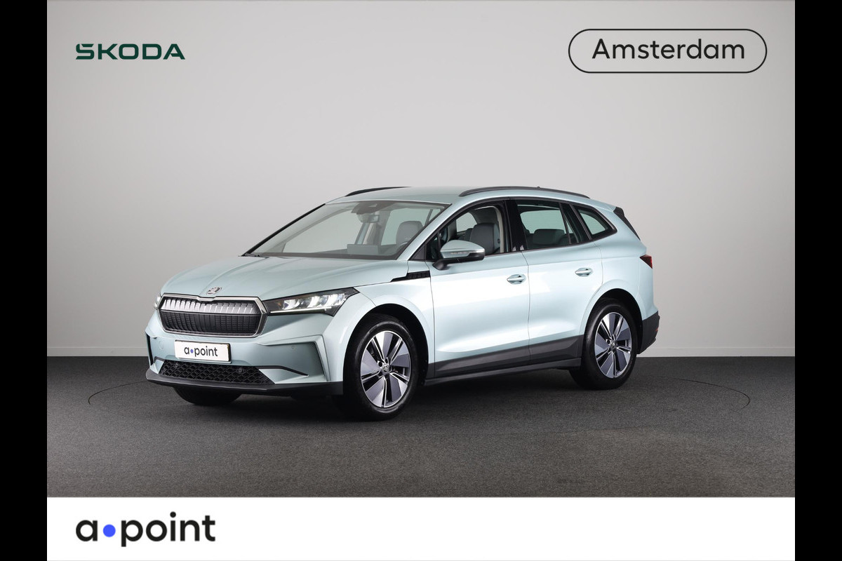 Škoda ENYAQ iV 60 180 pk | Navigatie | Parkeersensoren | Achteruitrijcamera | LED koplampen | Lederen/stof bekleding | Škoda ENYAQ iV 60 180 pk | Navigatie | Parkeersensoren | Achteruitrijcamera | LED koplampen | Lederen/stof bekleding |