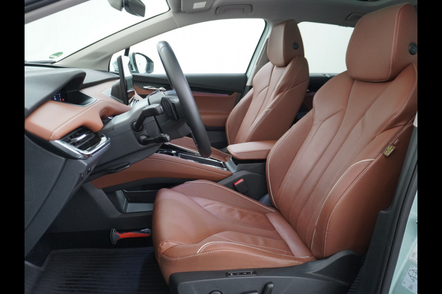 Škoda ENYAQ iV 80 Trekhaak Leder Panoramadak Memory Camera Adap.Cruise Warmtepomp Navi Ecc Apple Carplay Android Auto Lmv 21" 1e Eigenaar Nieuwprijs €59.095! 1.000KG Trekgewicht
