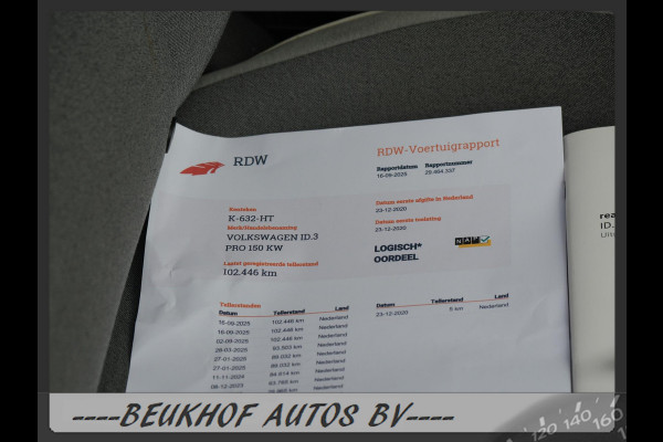 Volkswagen ID.3 Business 58 kWh Carplay Trekhaak Velgen