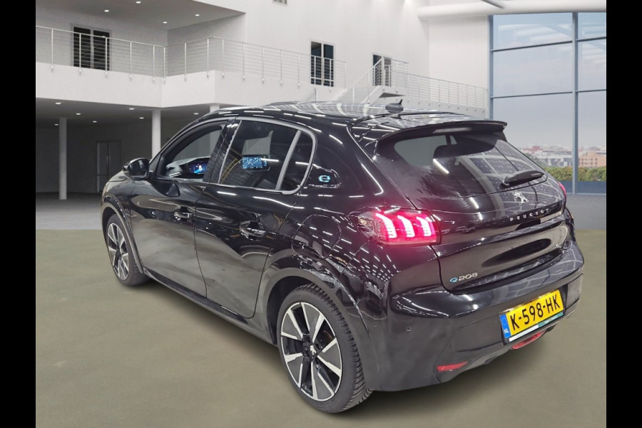 Peugeot e-208 EV GT Pack 50 kWh H.Leer Stoelverw Carplay Nav/Camera
