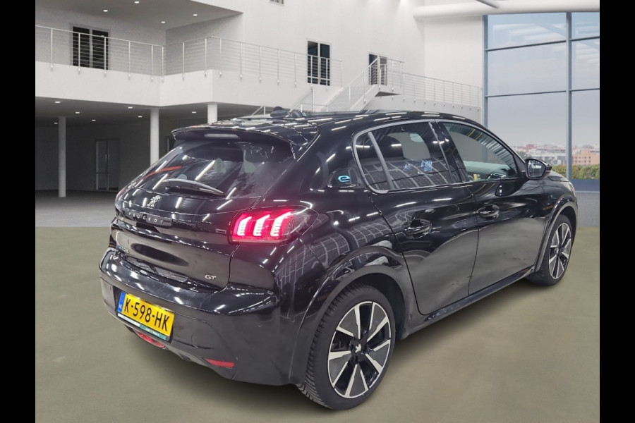Peugeot e-208 EV GT Pack 50 kWh H.Leer Stoelverw Carplay Nav/Camera