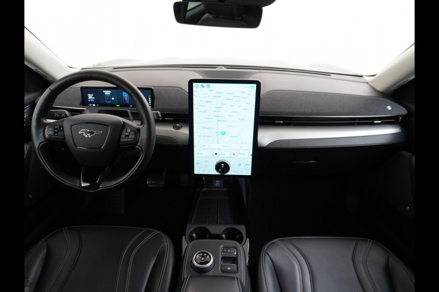 Ford Mustang Mach-E RWD 75kWh Leder B&O®-Sound 360°Camera Adap. Cruise Panoramadak Memory Seat Apple Carplay Android Auto Navi Ecc Stoel+Stuurverwarming Keyless Origineel Nederlandse Auto